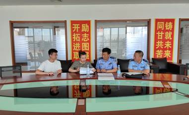 公安局治安大隊(duì)來(lái)孟和制專(zhuān)項(xiàng)檢查